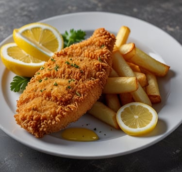 Breaded fish/Rántott hal