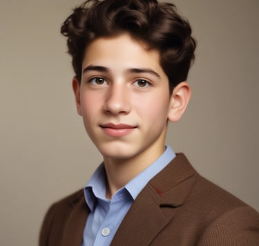 man standing near white wall