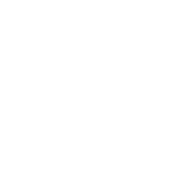 White line icon of a clogged plumbing p-trap pipe showing a blockage and bubbles.