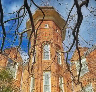 Exterior Facade of Randolph college building lynchburg va