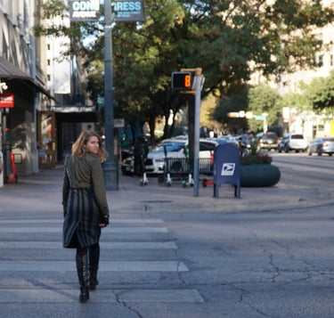 sharky, austin, crosswalk, boots, fashion, stef sharky schultz, stef schultz, coat, gloves, rockstar