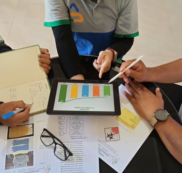 Tim profesional PT Lombok Eco Green