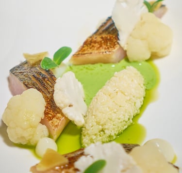 Entrée du Chef privé Camille Adam, sélection du Guide MyTable