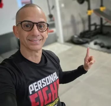 Personal trainer Braga em aula