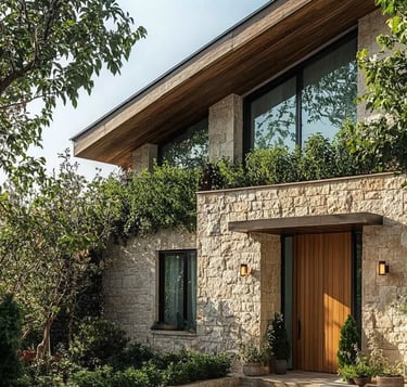 Sakarya'da tamamlanan taş duvar uygulaması