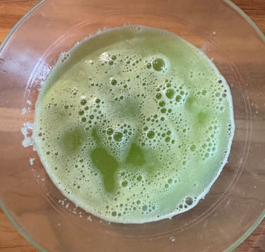 jus de rhubarbe