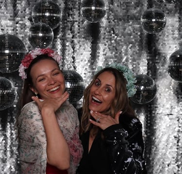 photo booth at big waters land trust