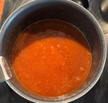Caramel coulant