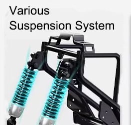 electric trike suspension 