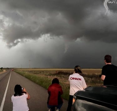 Storm chasing tours