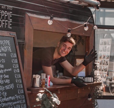 peppie & koffie foodtruck Groningen catering koekjes