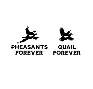 Pheasants Forever and Quail Forever brand logos.