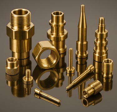 Brass Sliding Head Components