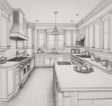 blue and white striped round textile