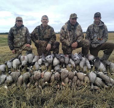 Saskatchewan waterfowl hunts - opening day waterfowl