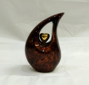 tear drop shape urns