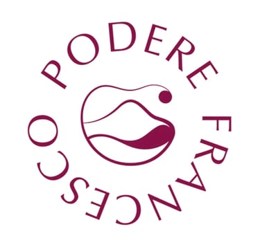 Logo Podere Francesco, Abruzzo succhi di frutta e marmellate unico ingrediente no zuccheri aggiunti