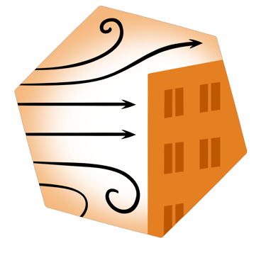 Logo d'une modélisation de qualité de l'air sur des bâtiments riverains à la nuisance pour une étude