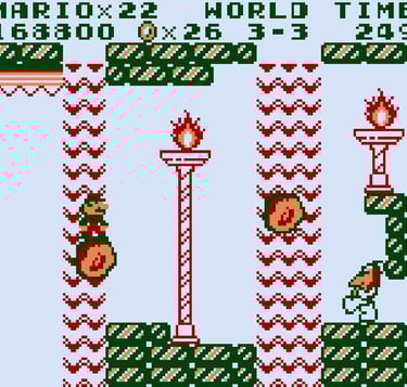 Supeer Mario Land - 3-3 Boss