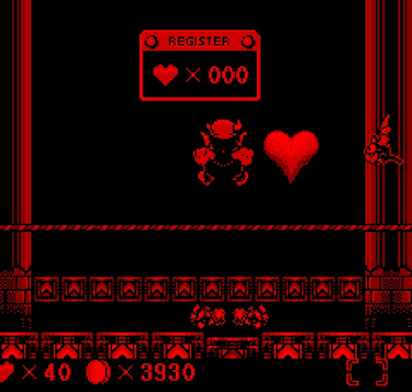 Virtual Boy Wario Land - Hearts and Diamonds Bonus Game