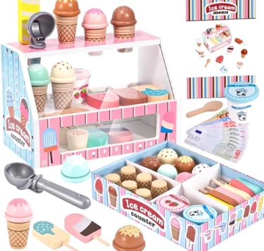 Wooden Ice Cream Toys