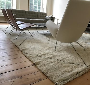 Large Berber carpet from The Handmade Rug Company