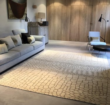 Qambani Rug from THE HANDMADE RUG COMPANY