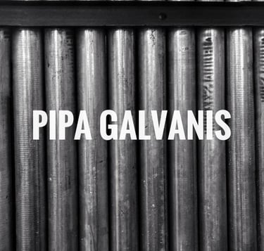 pipa galvanis pipa air