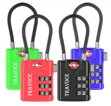 tsa approved travel locks
