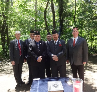 Knights of St. Andrew from Knoxville Valley at their State Conclave