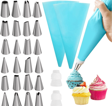 saco e bicos de confeitar