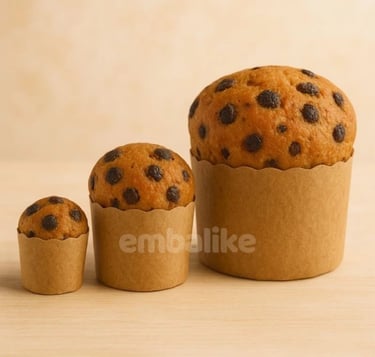 formas de papel para panetones