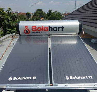 Pemasangan solahart 300L. diperumahan billy moon durensawit jakarta timur oleh yusuf