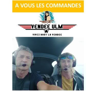 Vol d'initiation en ULM au départ de Beauvoir sur Mer
