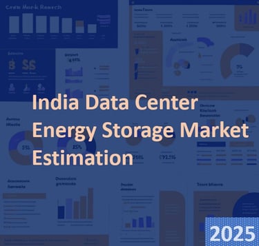 Interactive infographic illustrating the India Data Center Energy Storage market