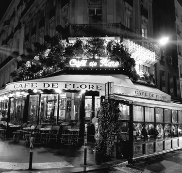 Café de Flore en Paris para un primer meeting