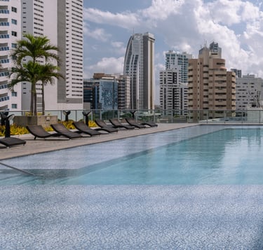 Beachfront apartments