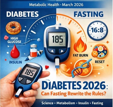 Discover how fasting impacts diabetes in 2026. Learn about blood sugar control, insulin sensitivity,