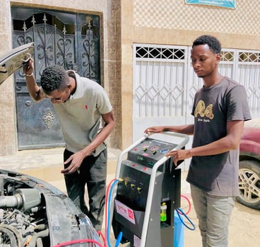 Formation en froid et climatisation automobile et domestique
