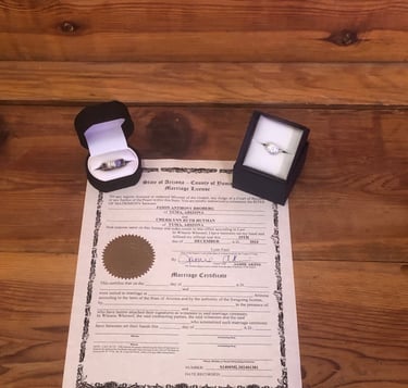Rings & Wedding Licence
