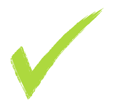 Green checkmark highlighting benefits of hiring a dedicated outsourced recruiter.