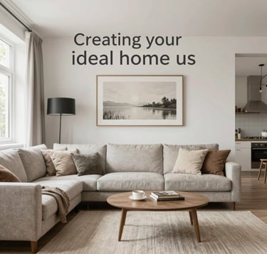 Bright living room with modern inventory