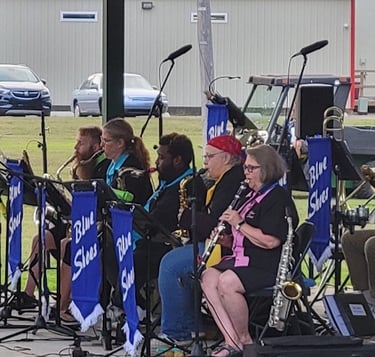 Blue Shoes Horn section 2023