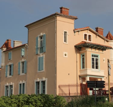 Façades ouest et nord