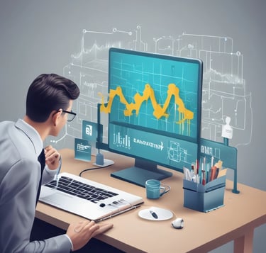 blue and white striped round textile