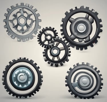 blue and white striped round textile