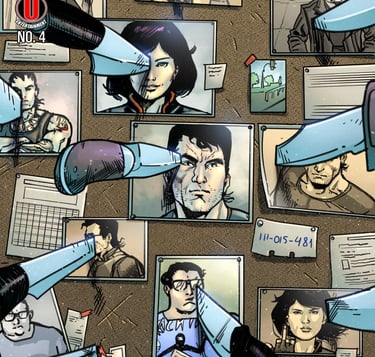 The Henchman #4 - Shiv turns his back on the organization to hunt down Pike and co. on his own terms