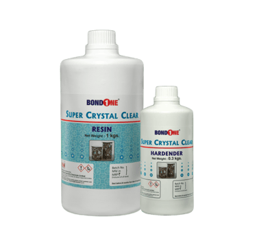 bondone super crystal clear resin and hardener