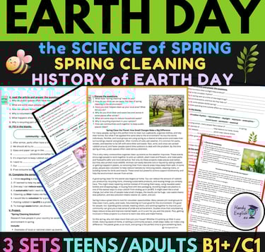 Earth Day and Spring Reading Passages and Comprehension