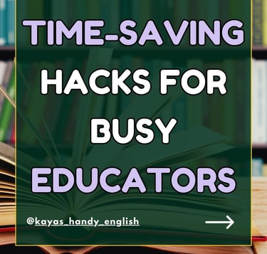 time management for teachers